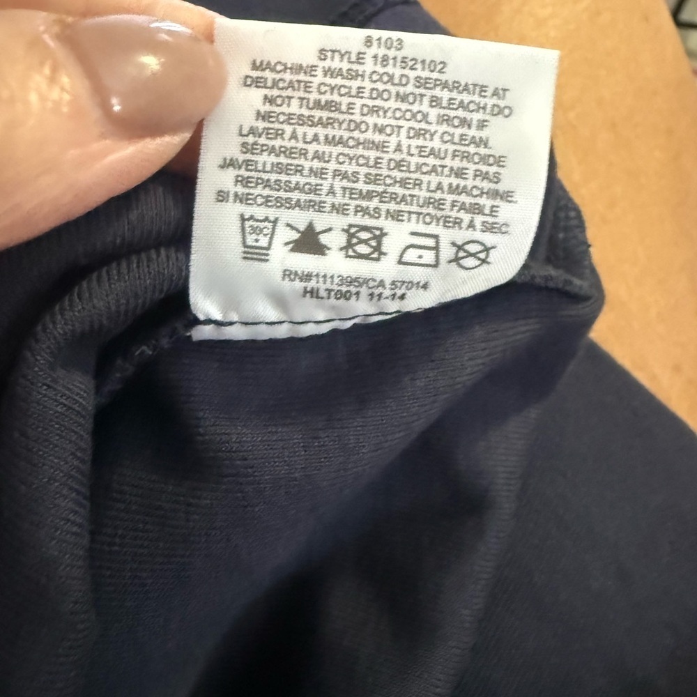 Tory Burch Classic navy golf shirt - Picture 10 of 11